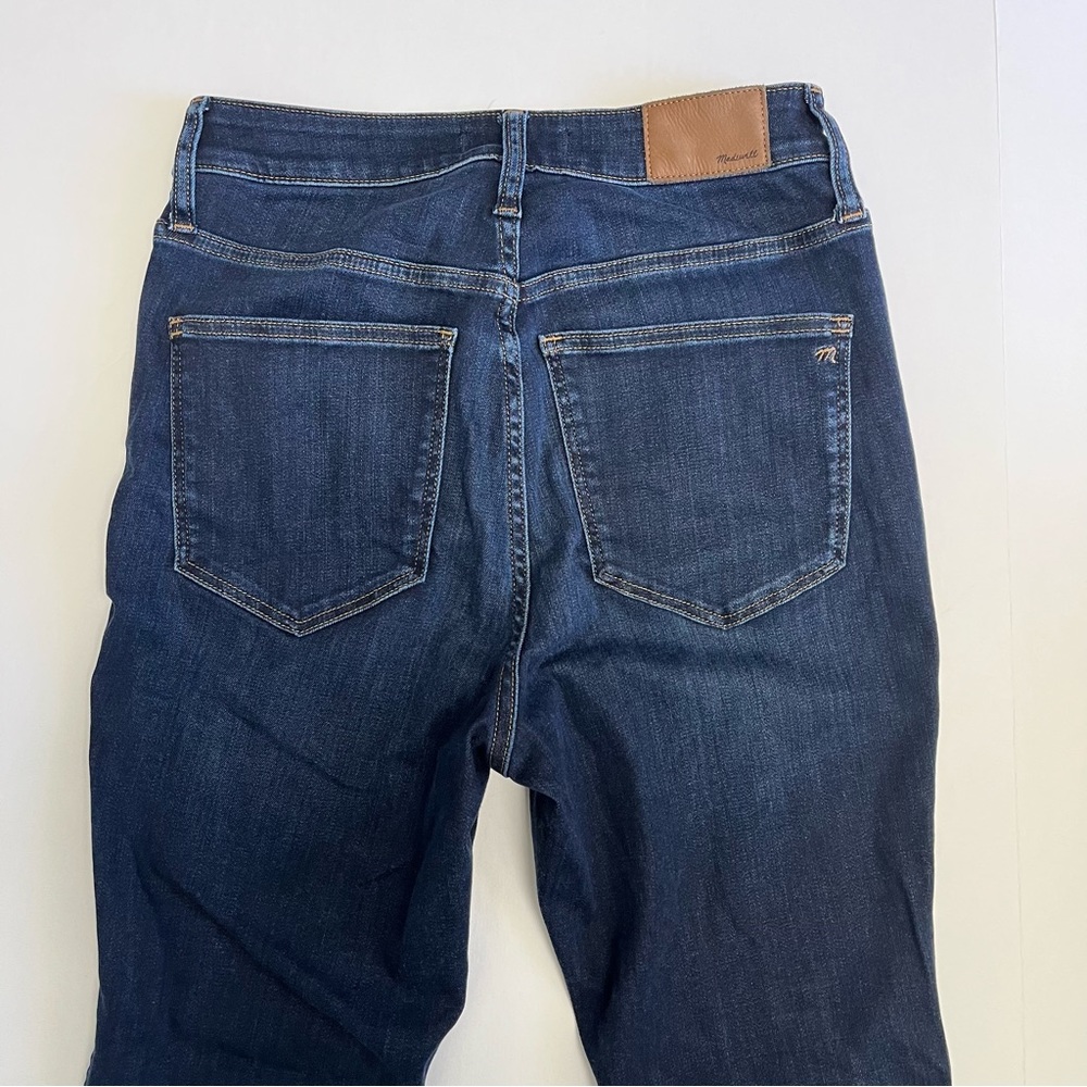 Madewell Curvy High Rise Skinny Jeans Women’s Size 28 Blue Dark Wash High Waist